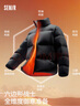 森馬（Semir）輕松羽絨|羽絨服男三防外套發(fā)熱面包服冬2025抗靜電109725113101 曬單實拍圖