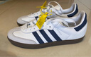 阿迪達斯 （adidas）女 三葉草 七夕禮物SAMBA OG W 休閑鞋 JH5688 白色  39 曬單實(shí)拍圖