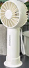 名創(chuàng)優(yōu)品（MINISO）【2025新款】手持風(fēng)扇小風(fēng)扇便攜迷你小風(fēng)扇超長續(xù)航靜音充電款usb小電扇帶掛繩底座桌面宿舍隨身 曬單實拍圖