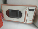 美的（Midea）小滋味系列C1G2 微波爐烤箱一體機(jī) 光波變頻 18L 平板易潔 一級能效 復(fù)古美拉德風(fēng) C1G2 曬單實(shí)拍圖