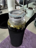 天喜（TIANXI）玻璃杯大容量茶杯便攜帶茶隔水杯男女士辦公室泡茶杯茶水分離杯子 980ml 曬單實(shí)拍圖