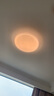 雷士照明（NVC）led吸頂燈臥室餐廳客廳燈現(xiàn)代簡約輕奢仿水晶燈璀璨光效24W包安裝 曬單實(shí)拍圖