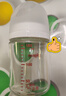 貝親（Pigeon）玻璃奶瓶寬口徑防脹氣160ml S號(hào)奶嘴 1月+ AA186  曬單實(shí)拍圖
