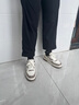 七匹狼男士板鞋2025夏季新款時尚百搭透氣防滑男鞋潮流休閑小白鞋男增高 白咖 43 曬單實拍圖