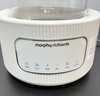 摩飛電器（Morphyrichards）全玻璃養(yǎng)生壺家用燒水壺多段控溫電熱水壺極速風冷恒溫壺沖奶泡奶機MR5602 1.2L 椰奶白 曬單實拍圖