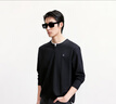 杰克·瓊斯（JACK&JONES） 男裝秋季T恤日常百搭假兩件胸前刺繡略寬松版長袖上衣225302003 曬單實(shí)拍圖