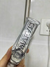 MARVIS瑪爾仕亮白薄荷味牙膏85ml（銀色）防齲清潔 新舊包裝隨機發(fā)貨  曬單實(shí)拍圖
