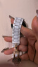 watchbond適用華為手表gt5真陶瓷表帶Watch5表帶41/42mm女款gt4仿watch gt5pro丨gt4白色鋅合金18mm夏天透氣 【真陶瓷·流線(xiàn)型三珠陶瓷】鏡面白-玫瑰金扣 GT5/ 曬單實(shí)拍圖