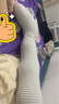 南國(guó)伊繡抱枕女生睡覺專用夾腿側(cè)睡眠床上長(zhǎng)條冰絲涼感孕婦男士款大號(hào)玩 條紋四季款成人睡眠抱枕-丁香灰 曬單實(shí)拍圖