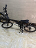 大行（DAHON）折疊自行車20英寸8級(jí)變速經(jīng)典P8單車KBC083 黑色經(jīng)典版-京倉 曬單實(shí)拍圖