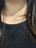 DRIG銀項鏈女生日禮物精致2025新款純銀輕奢小眾感送女友老婆閨蜜 小方糖項鏈【品牌禮盒】 曬單實(shí)拍圖