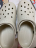 CROCS卡駱馳檀健次同款洞洞鞋男沙灘鞋|10001 骨白色-2Y2 41/42(260mm) 曬單實(shí)拍圖