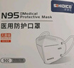 史迪克（SHIDICO）N95級(jí)醫(yī)用防護(hù)口罩 滅菌級(jí)獨(dú)立包裝 成人防塵霧霾白色50只/盒 曬單實(shí)拍圖