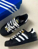 阿迪達(dá)斯 （adidas）定制球鞋 originals SUPERSTAR潑墨金黑色低幫板鞋男女同款 潑墨金 EG4959 42 高級(jí)定制不退不k 曬單實(shí)拍圖