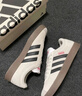 adidas T頭鞋 VL COURT復(fù)古板鞋德訓(xùn)鞋男女阿迪達(dá)斯輕運(yùn)動(dòng) 漢玉白/黑色/樹脂黃   39 曬單實(shí)拍圖