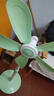 祥瓏小型立式電風(fēng)扇家用電扇客廳臺式宿舍音靜無(wú)網(wǎng)罩遙控大風(fēng)力落地扇 綠色落地扇（強風(fēng)） 曬單實(shí)拍圖