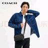 蔻馳（COACH）【品牌直供】男士GRAHAM小號單肩斜挎相機包拼色CV921 曬單實(shí)拍圖