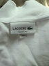 LACOSTE【王一博同款】法國鱷魚男裝25春夏重磅短袖Polo衫|PH9826 001/白色 M 4 曬單實(shí)拍圖
