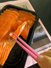 【新疆三文魚】刺身中段 海鮮整條海鮮壽司生魚片 日式料理即食 精修 切片發(fā)貨 400g 去皮去邊角料 曬單實拍圖