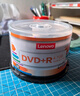 聯(lián)想（Lenovo）DVD+R 光盤(pán)/刻錄盤(pán) 16速4.7GB 辦公系列 桶裝50片 空白光盤(pán) 曬單實(shí)拍圖