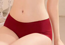 浪莎本命年紅色內衣小胸聚攏結婚新娘內褲襪子套裝性感無(wú)痕文胸罩蛇年 紅色禮盒 34/75AB通杯 曬單實(shí)拍圖