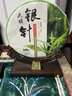 希爾庫班普洱茶架子實(shí)木茶架茶托茶餅架支架茶葉餅茶架展示架茶具配件 （黑檀木）雕刻銅木茶餅架 曬單實(shí)拍圖