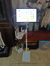 XUNDD訊迪【可旋轉伸縮折疊】平板手機支架落地直播機械臂俯拍ipad學(xué)習追劇臥室宿舍床頭金屬懶人支撐架 【白色1.55-1.6米】渦輪自鎖支架·三軸折疊 適用4至13英寸手機/平板 曬單實(shí)拍圖