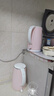 美的（Midea）電熱水壺家用電水壺?zé)畨?雙層防燙 0涂層食品級(jí)304不銹鋼 1500W快速沸騰 1.7L大容量 HJ1705 曬單實(shí)拍圖