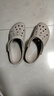卡駱馳（crocs）貝雅洞洞鞋男女鞋戶外涼拖休閑拖鞋沙灘鞋涼鞋 10126-2V3 M9W11 曬單實拍圖