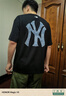 MLB男女短袖T恤做舊大logo速干涼感25新款七夕禮物3ATSM0953-50BKS-L 曬單實拍圖