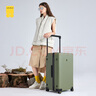地平線8號（LEVEL8）行李箱 男女密碼大容量萬向輪26英寸寬拉桿大旅行家PC拉桿箱 綠色 曬單實拍圖