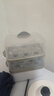 志高（CHIGO）煮蛋器 蒸蛋器 煮蛋神器小蒸鍋 旋鈕定時自動斷電雙層電蒸鍋 早餐煮蛋機【配蒸碗+量杯】JPZDQ613 曬單實拍圖