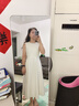 Mandy Zhang白月光裙釘珠白色連衣裙女氣質(zhì)訂婚輕禮服長(cháng)款背心裙子 月光女神 S 曬單實(shí)拍圖