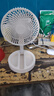電風(fēng)扇伸縮折疊小風(fēng)扇宿舍家用靜音充電型辦公臺式USB桌面宿舍大風(fēng)力夏臺面落地兩用折疊電風(fēng)扇 顏色隨機 直插款無(wú)檔位開(kāi)關(guān)1個(gè)裝 曬單實(shí)拍圖