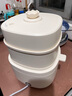 九陽（Joyoung）煮蛋器 蒸蛋器 溫泉蛋機(jī) 智能定時(shí)自動斷電 煮雞蛋神器溏心蛋茶葉蛋 小型蒸鍋早餐一體機(jī)GE361 曬單實(shí)拍圖