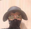 回力空頂遮陽(yáng)帽子男夏季防曬戶(hù)外登山防紫外線(xiàn)潮流大檐太陽(yáng)帽出游遮臉 升級黑色【360°防曬加大加寬】 曬單實(shí)拍圖