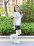 JKN肌能壓力襪小腿運動(dòng)壓縮襪【10A抑菌】騎行徒步登山跑步健身長(cháng)襪 曬單實(shí)拍圖
