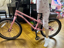 貝仕未來(lái)兒童自行車(chē)小孩腳踏車(chē)超輕公路山地男女孩單車(chē)3-8歲中大童車(chē) 20寸 泡泡粉（plus版） 曬單實(shí)拍圖