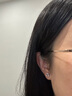 玖維婭  JIUVIA S925純銀花環(huán)耳釘女鉆石冷淡風(fēng)耳環(huán)女養耳洞睡覺(jué)免摘防堵耳飾 925銀花環(huán)耳釘【禮盒裝】 曬單實(shí)拍圖