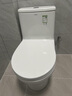 箭牌（ARROW）T32抽水馬桶虹吸坐便器小尺寸座便小戶型坐廁AEB12616M 305坑距 曬單實(shí)拍圖