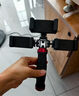 天公手持直播支架戶(hù)外專(zhuān)用移動(dòng)拍攝三機位多兩個(gè)手拿防抖云臺手機架多手機支架支持 手持三機位頭三腳架 曬單實(shí)拍圖