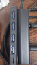 聯(lián)想（lenovo）USB分線器3.0多接口轉(zhuǎn)接器USB擴(kuò)展塢延長線筆記本電腦hub拓展塢USB擴(kuò)展器轉(zhuǎn)換器BY01-3.0（0.25M） 曬單實拍圖