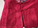 CANDYPRINCE 唐裝男中老年 國風(fēng)爸爸裝外套 老人過(guò)壽生日衣服 中式婚宴禮服 酒紅-上衣 XL /男款 175-(體重130-145斤) 曬單實(shí)拍圖