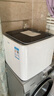 美的（Midea）2.5KG迷你波輪洗衣機全自動(dòng) MNB25V50E 二級能效 內衣洗衣機小型嬰兒 95℃除菌螨 銀離子除菌 曬單實(shí)拍圖