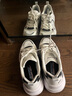 斯凱奇（Skechers）女鞋秋冬運動(dòng)鞋耐磨戶(hù)外休閑百搭厚底增高老爹鞋117364 白色/黑色/銀色/WBKS 36.5 曬單實(shí)拍圖