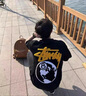 凱普蒂潮牌高街純棉刺繡短袖T恤男高級(jí)感夏季新款爆款潮酷高顏值上衣 白色 【高質(zhì)量刺繡】 L 曬單實(shí)拍圖