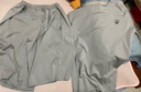 貓人（MiiOW）棉莫代爾男士睡衣男夏10A抑菌冰絲涼感家居服七夕禮物送男友藍(lán)色 曬單實(shí)拍圖