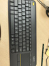 羅技（Logitech）K400Plus無(wú)線(xiàn)鍵盤(pán)觸控 安卓智能電視電腦筆記本辦公鍵盤(pán) 觸摸面板無(wú)線(xiàn)觸控鍵盤(pán)電池緊湊型即插即用 黑色 曬單實(shí)拍圖