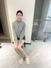 樸西女士棉拖鞋2025新款冬季室內加厚絨毛保暖防滑毛拖鞋防臭情侶男士云朵白淺色易穿搭38-39 曬單實(shí)拍圖