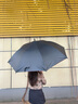愛(ài)上雨超大號(hào)雙層自動(dòng)加大加固加厚防風(fēng)雨傘長(zhǎng)柄雨傘結(jié)實(shí)抗風(fēng)男士直桿傘 升級(jí)彎柄-150CM加厚雙層外黑內(nèi)紅 曬單實(shí)拍圖